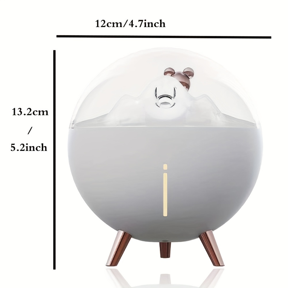 usb small cute humidifier with 2 fog modes suitable for office childrens room bedroom details 0