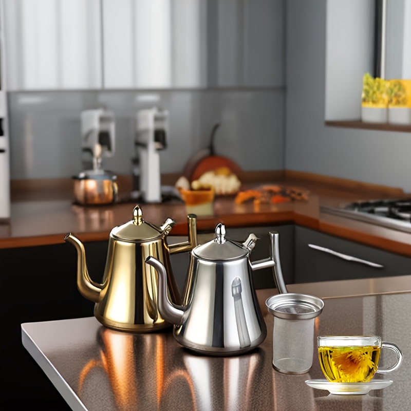 Colador de té de acero inoxidable 304, Infusor de té, filtro creativo de  estilo japonés, juego
