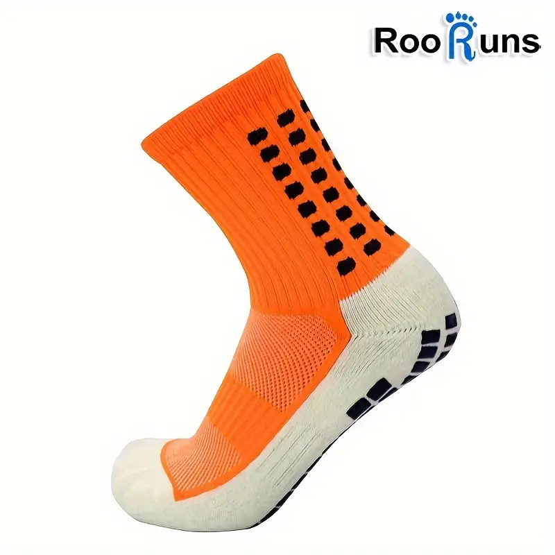 Thickened Padded Football Socks Anti Slip Grip Socks Sports - Temu