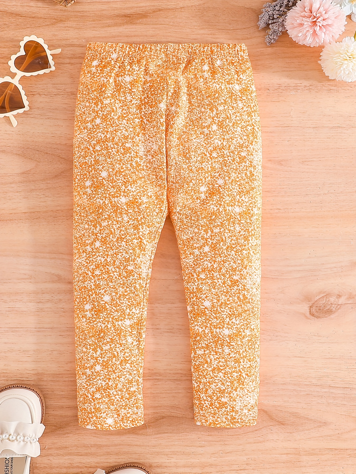 Colorful Spot Baby Girl Leggings 3pcs Set