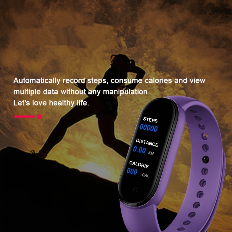 M7 Smart Watch Men Women Smartband M7 Heart Rate Smartwatch Fitness Tracker  Blood Pressure