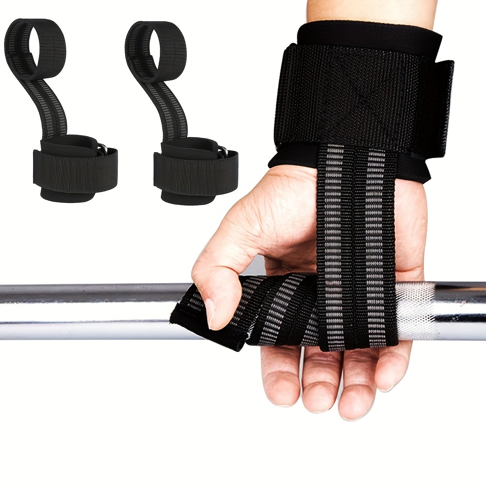 Gym Wrist Strap weightlifting hand support cotton lifting strap for body  building training fitness dead lift power gym lifting workout grip neoprene