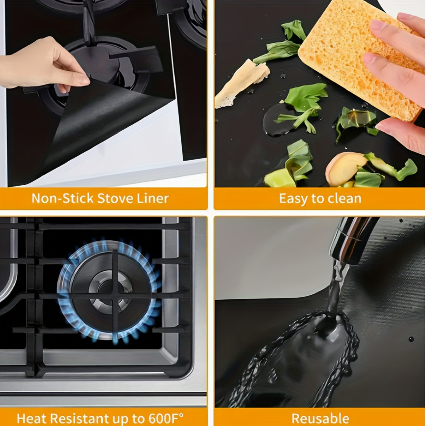 1pc Stove Top Covers (28.5x20.5/72.5x52cm), Heat Resistant Electric Stove  Cover, Glass Stove