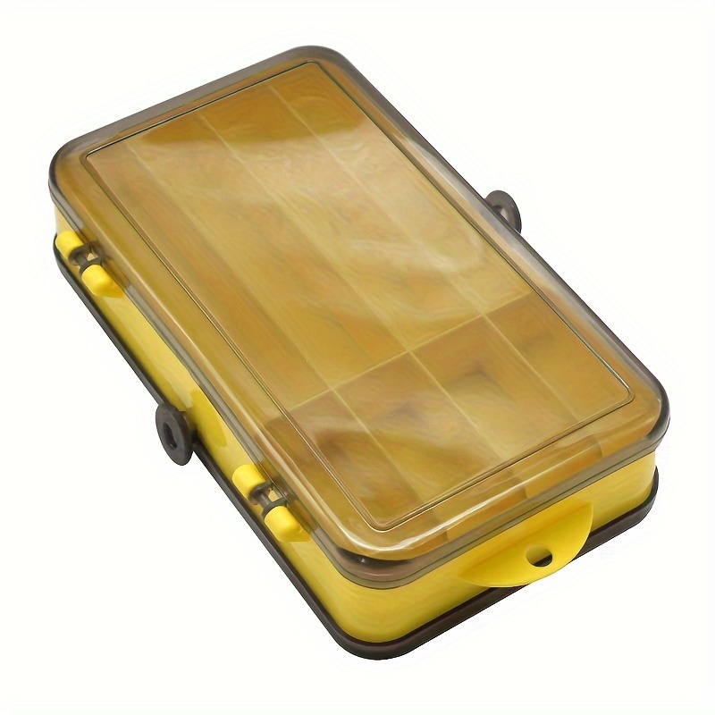 Durable Portable Fishing Lure Box Detachable Plastic Storage