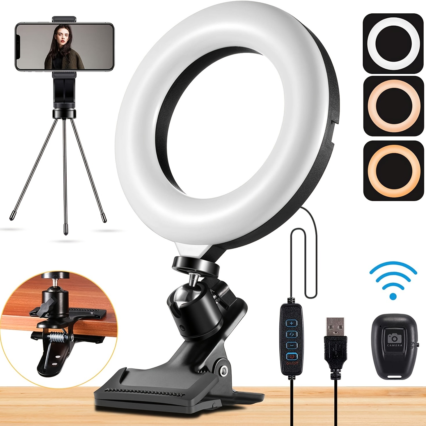 circle led selfie light