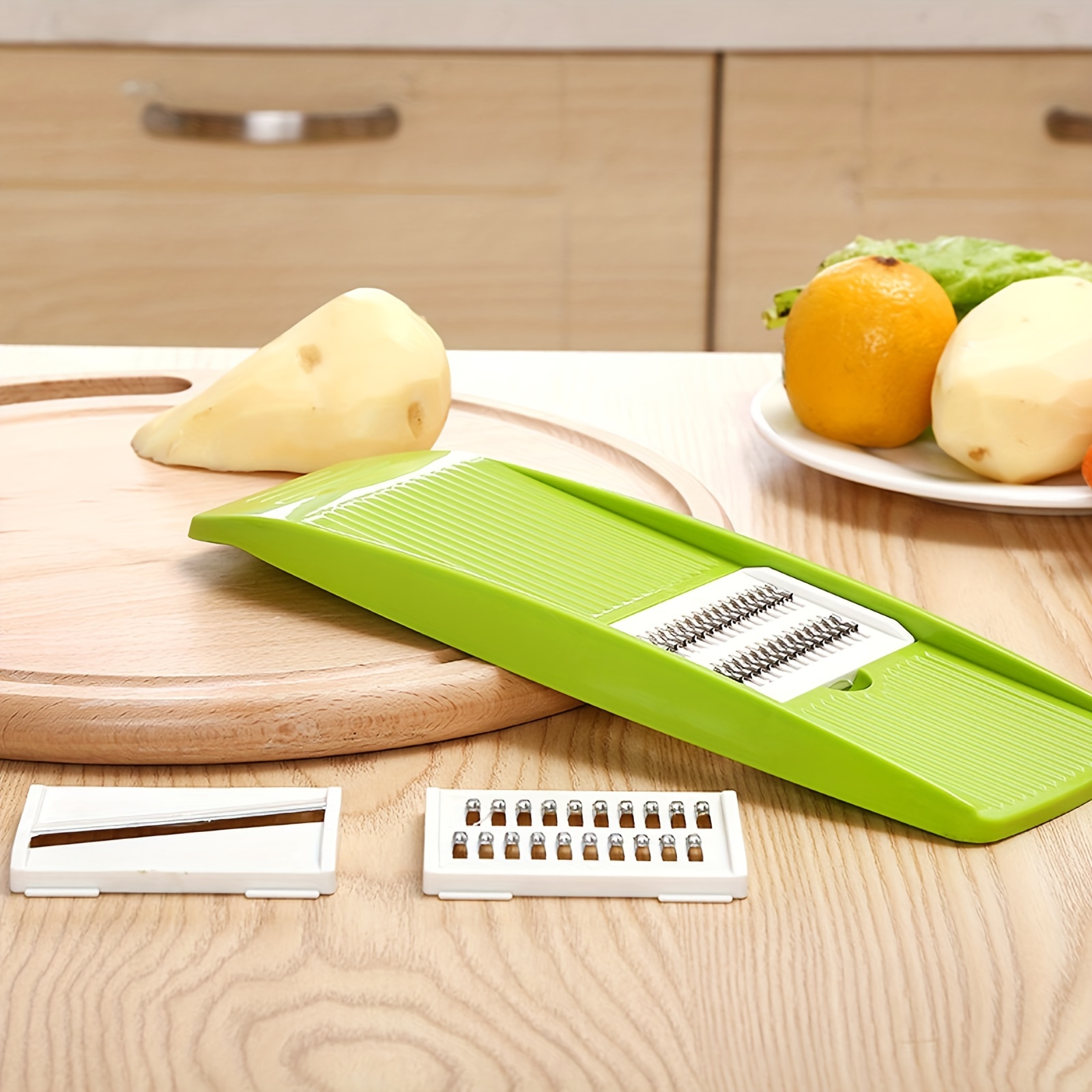 4pcs/set Multi-Function Vegetable & Fruit Slicer 3 In 1 Cutting Grater Kitchen  Tools