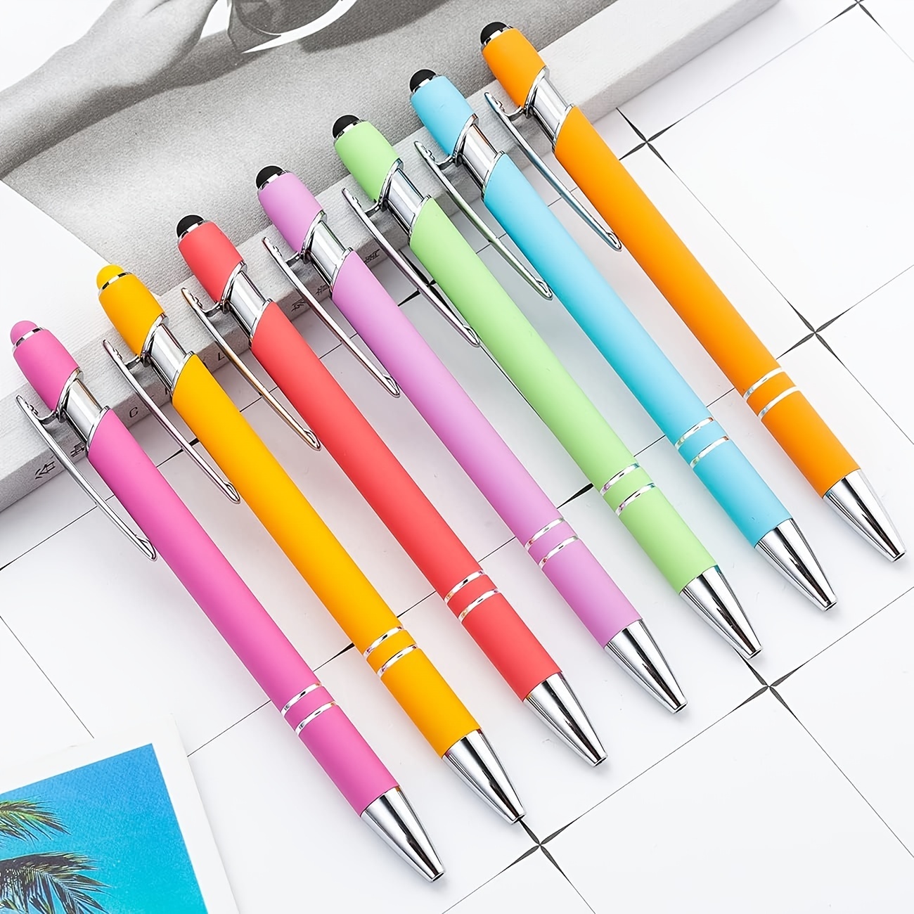 Pens Pen Touch Ballpoint Stylus Writing Point Stylish Multi Color