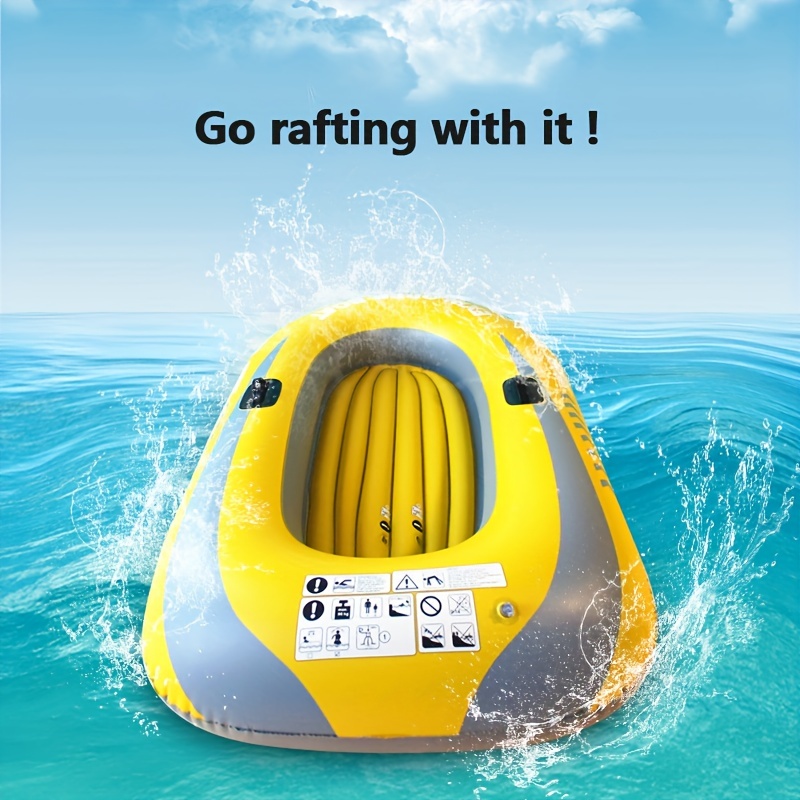 Outdoor Sports Portable Inflatable Boat Family Fun: Large 2 - Temu United  Kingdom