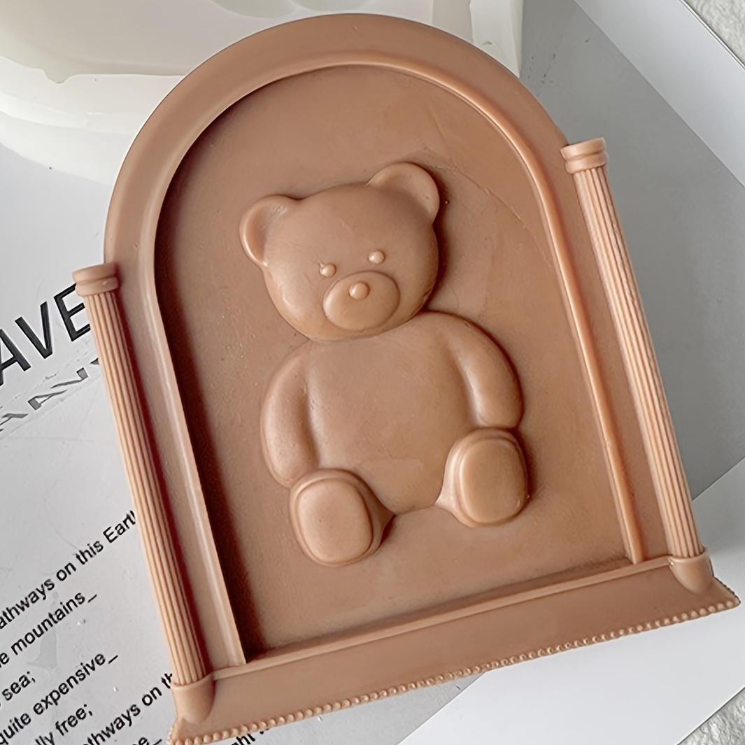 Kick Bear Candle Mold Aromatherapy Plaster Ornaments - Temu