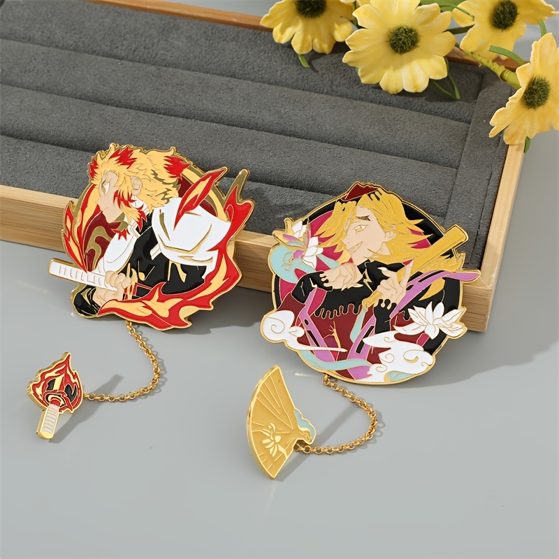 Anime Enamel Pins- Animey