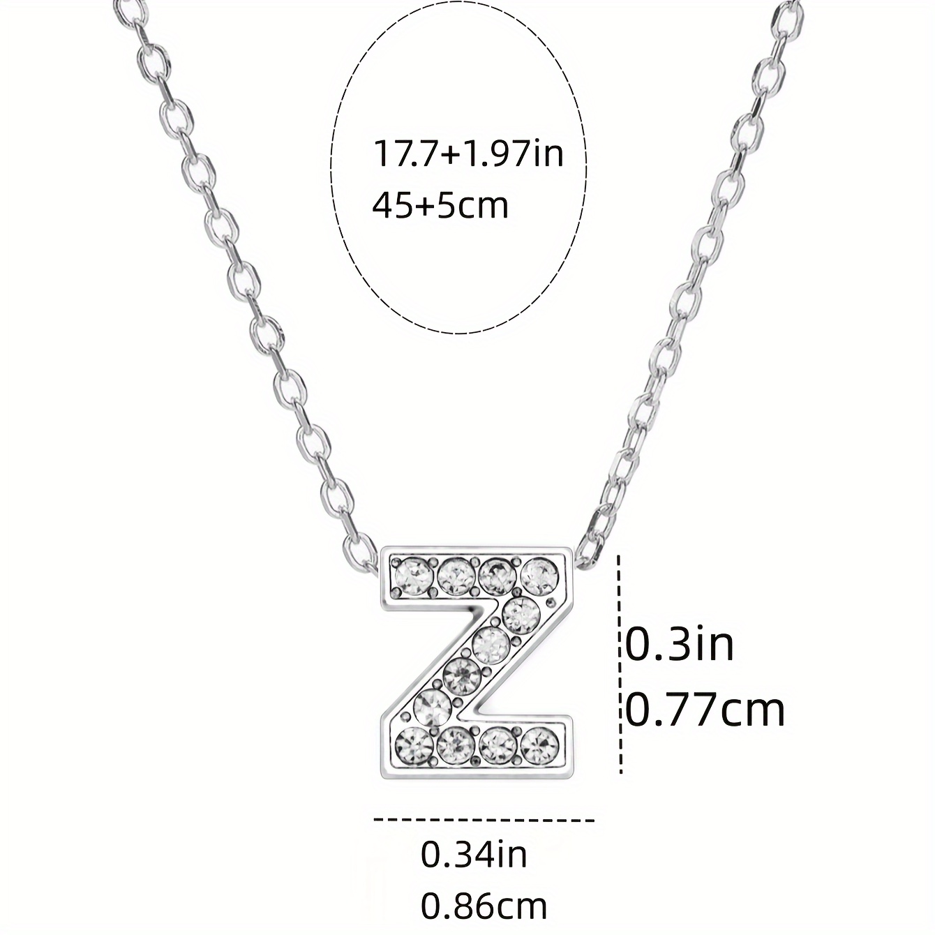 Necklace with last on sale name