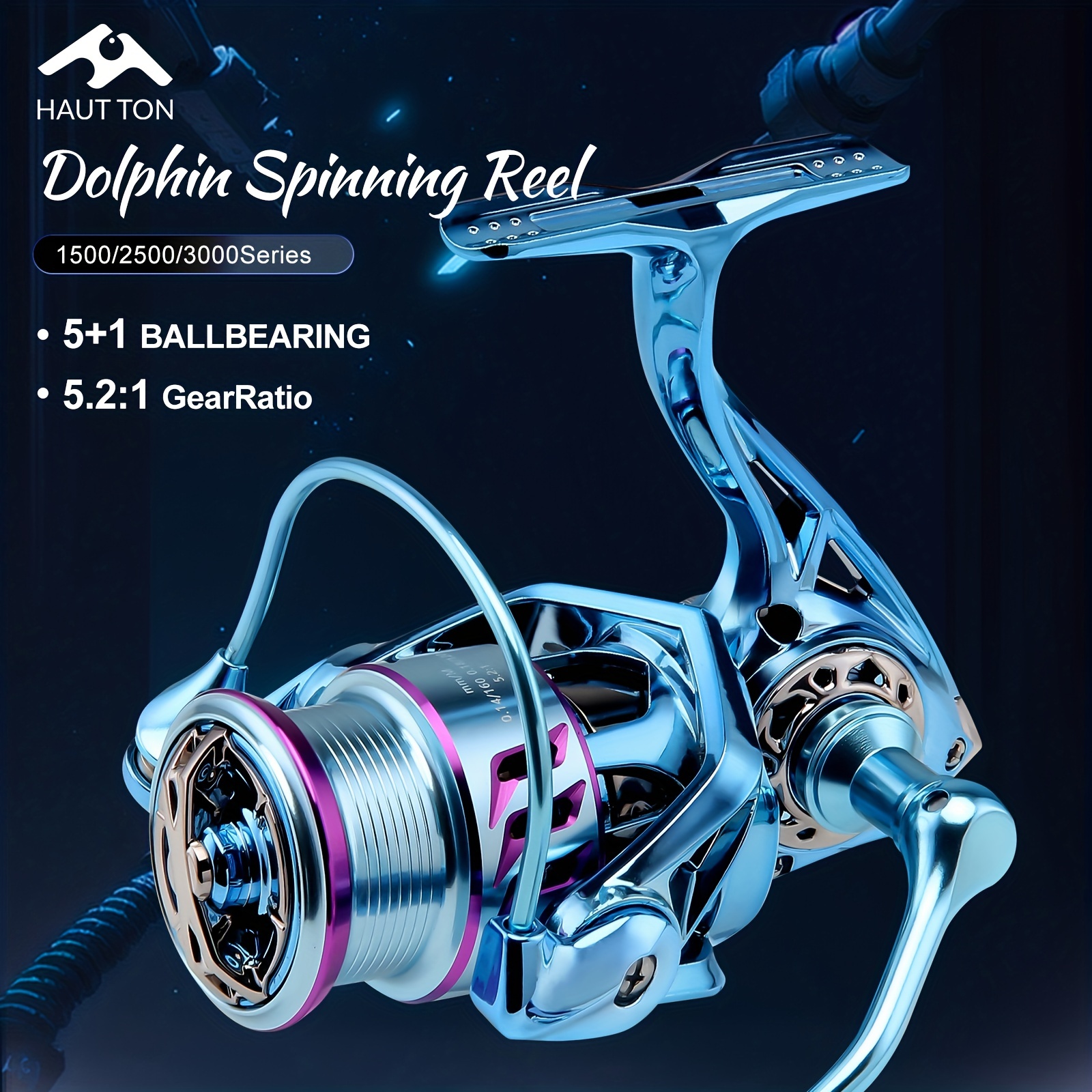 Dolphin 1500/2500/3000 Advance Edition Spinning - Temu
