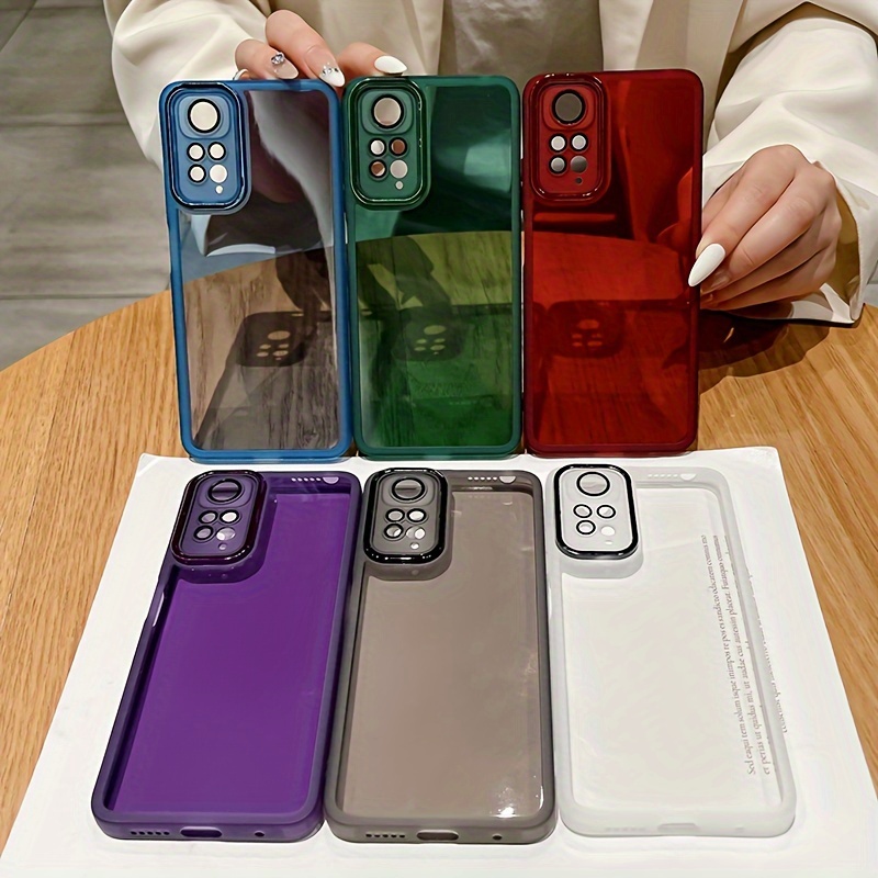 Clear Case For Redmi 13C Cover For Xiaomi Redmi 13C 12C Fundas Coque Candy  Color Soft Flexible TPU Phone Bumper For Redmi 13C - AliExpress