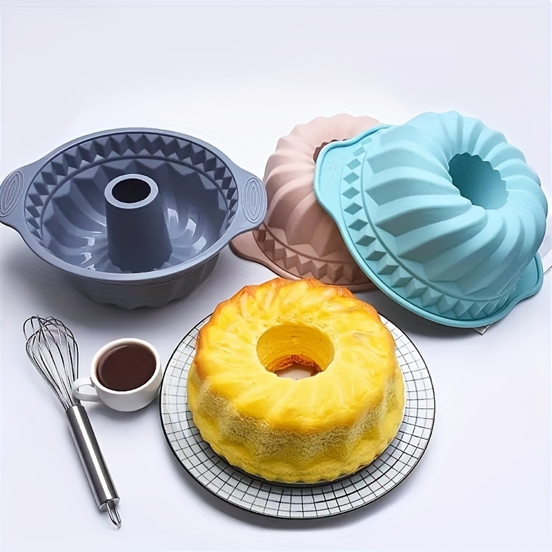 Silicone Heritage Bundtlette Cake Mold Mini Bundt Pans For - Temu