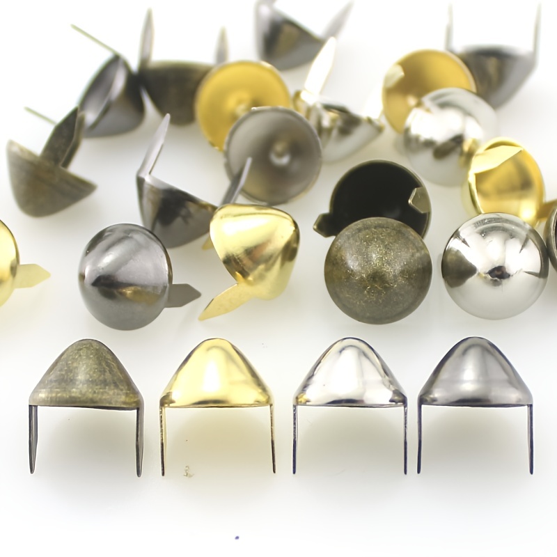 Cone Spikes And Studs Height Gun Metal 3/16 Bullet Spikes - Temu