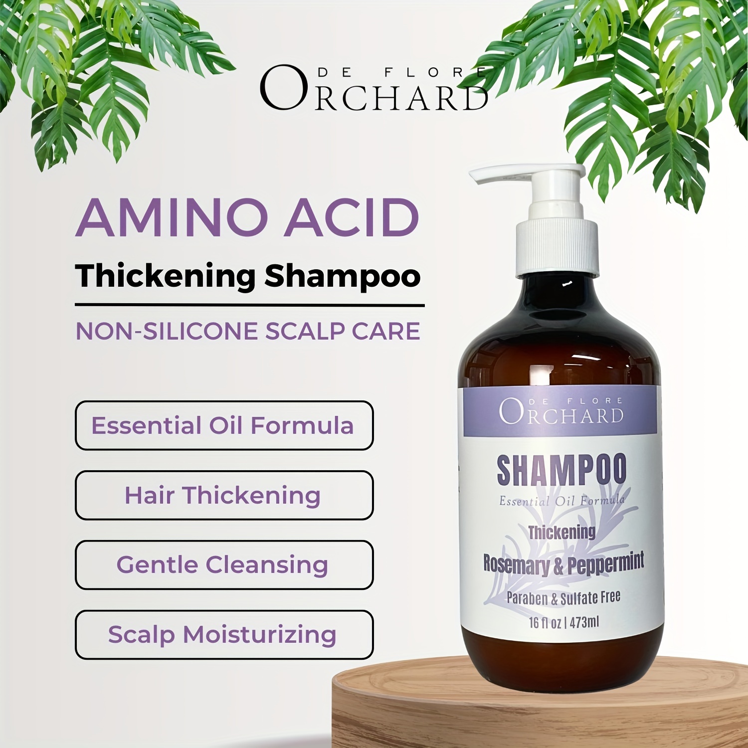 Rosemary Peppermint Essential Shampoo & Conditioner - Hair Care Products