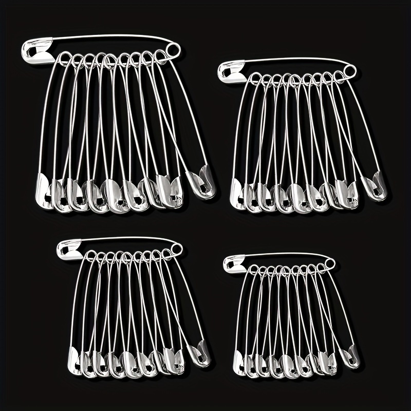 Safety Pins Assorted Nickel Plated Steel Safety Pins Duty 5 - Temu
