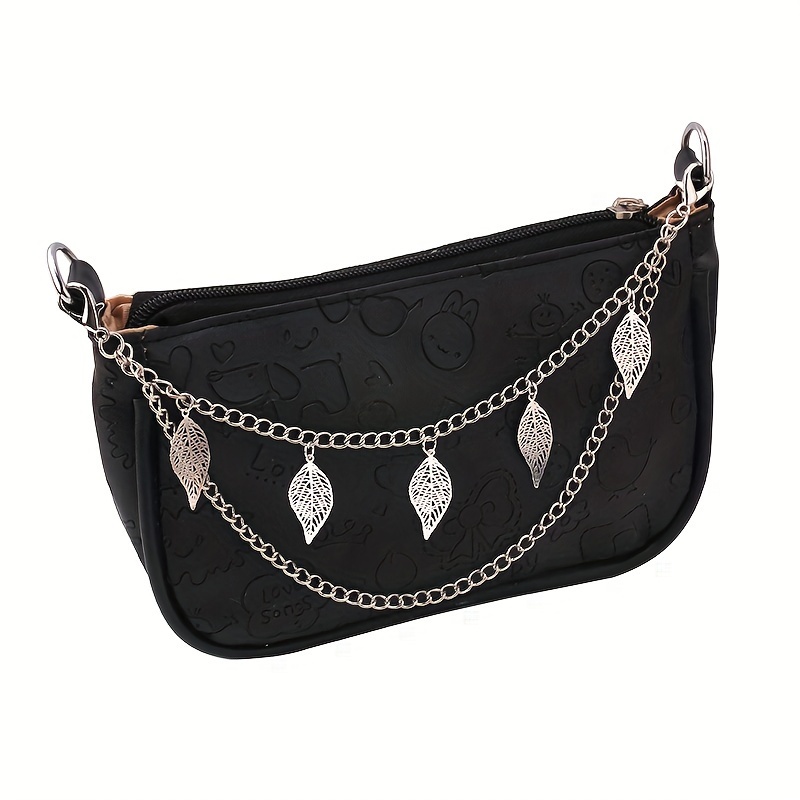 Simple Women's Bag Accessories Chain With Metal Buckles Iron