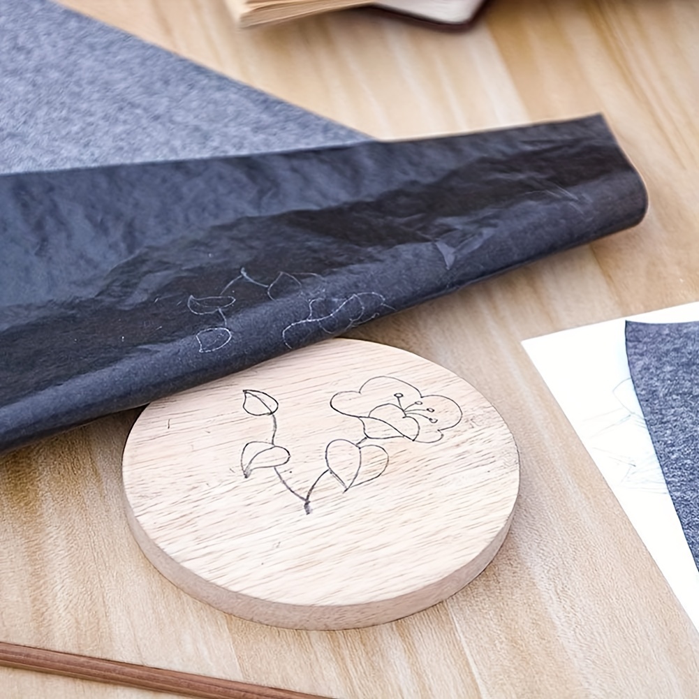 Black Carbon Transfer Tracing Paper For Wood Paper Canvas - Temu