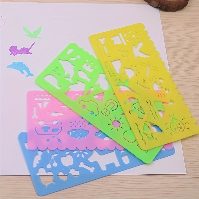 Plantilla de Regla de 15 cm  Manualidades de papel para niños