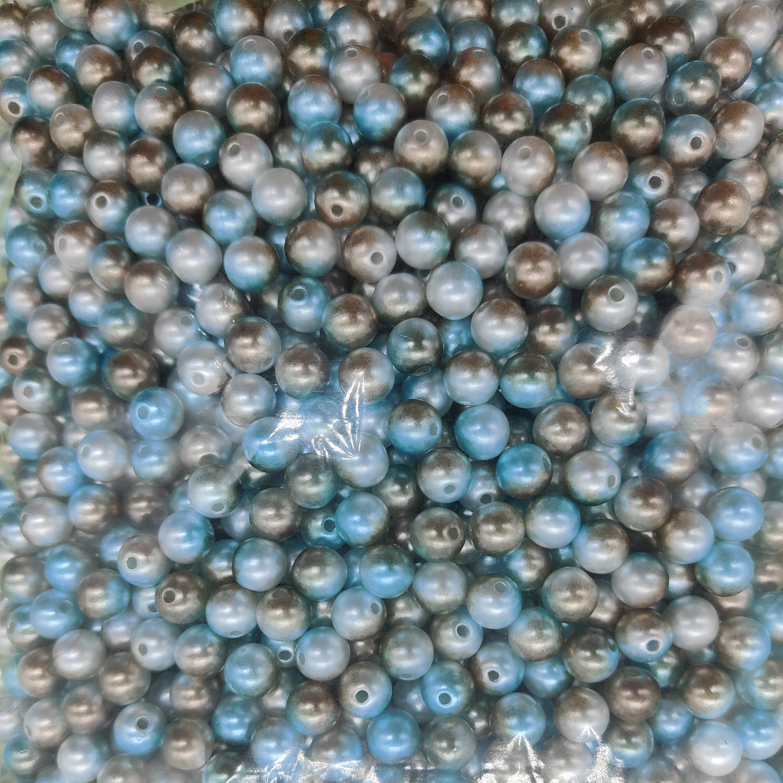 150pcs 3mm (0.12in ) Mermaid Gradient Color Hole Imitation - Temu