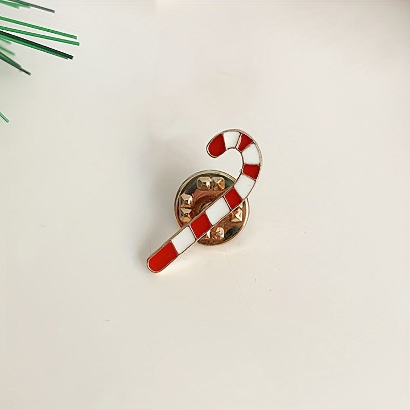 Christmas Series Enamel Alloy Brooch Santa Claus Etc Shaped - Temu