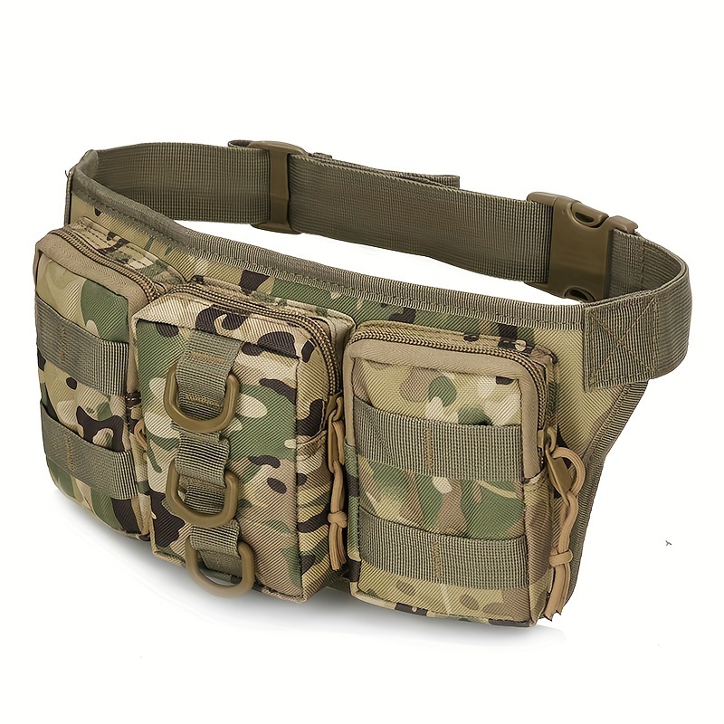 Camo Fanny Pack Gut Hook Waist Pack Style Hunting Backpack - Temu