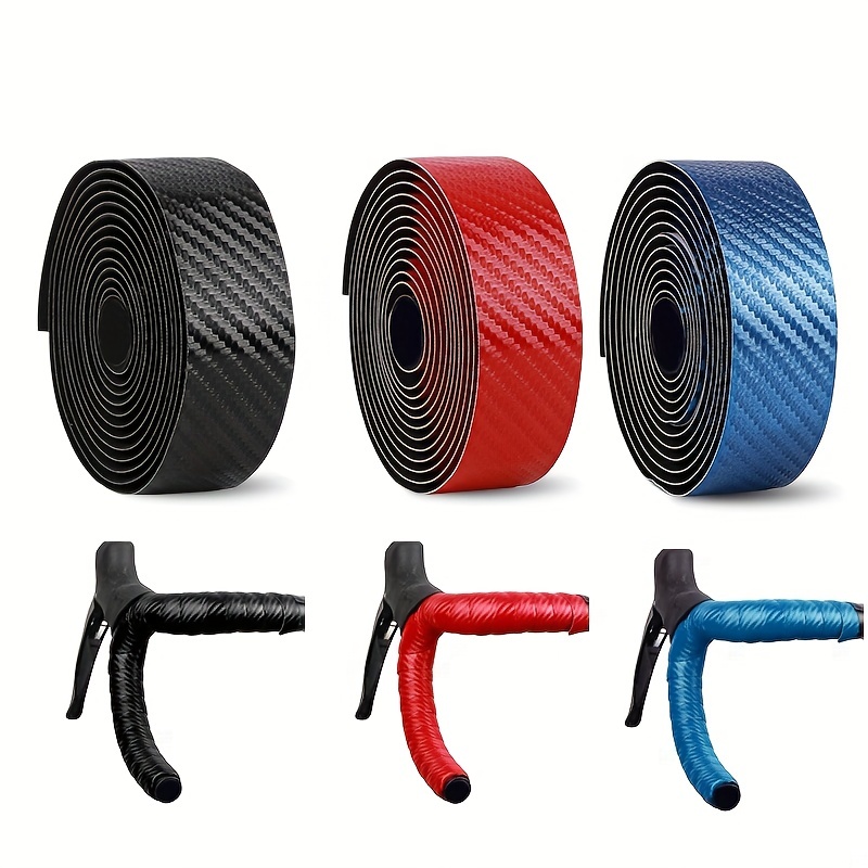 

1pair 2pcs Soft And Durable Bike Handlebar Tape With Bar Plug - Enhance Your Cycling Experience