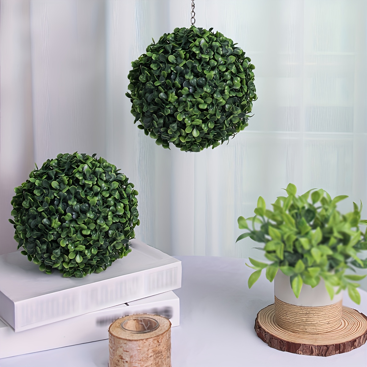 Artificial Topiary Ball - Temu