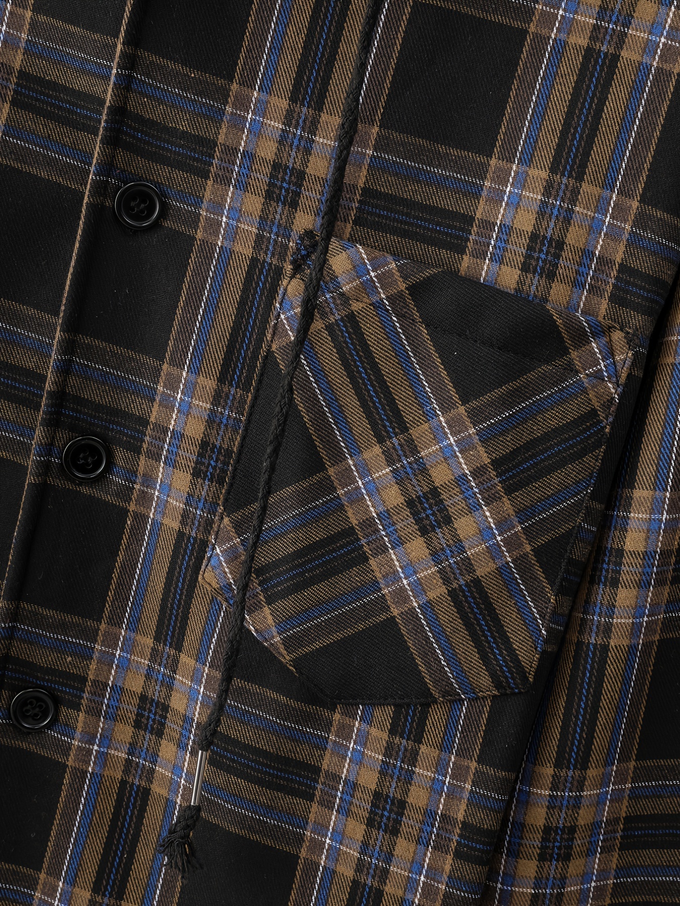 AE Plaid Shirt Jacket