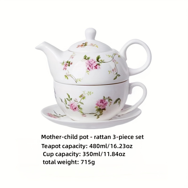 Coffee Pot Set British Style Ceramic Teapot Set Tea Party - Temu