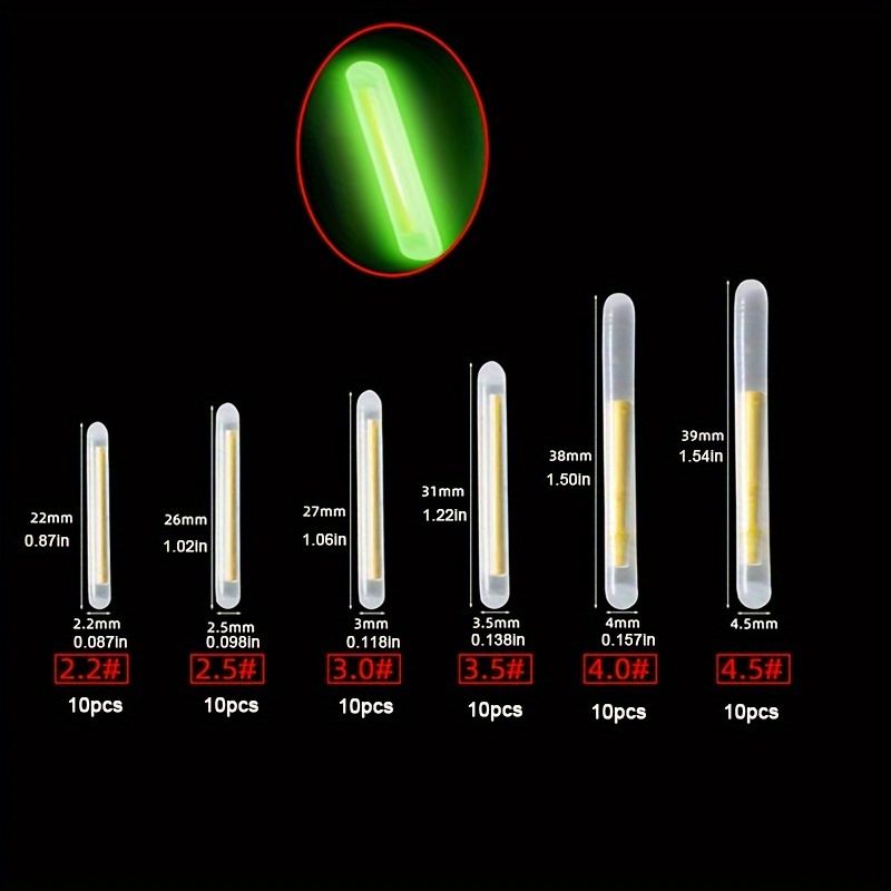 Bastoncini Fluorescenti Luminosi 25 cm (10 pz)