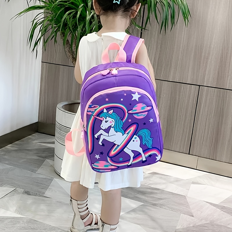 Duck Cartoon Cute Children's Schoolbag Fashion Boy Girl Student Backpack  Large Capacity Waterproof Primary School Bag