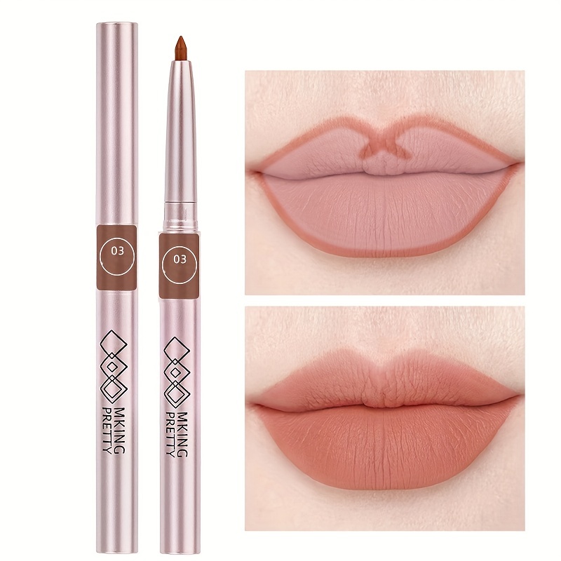 6 Colors Waterproof Lip Liner Pen Long Lasting