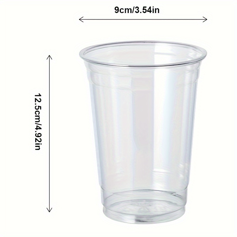 Juego De 50 Vasos Desechables De Plástico Transparente De 1 - Temu