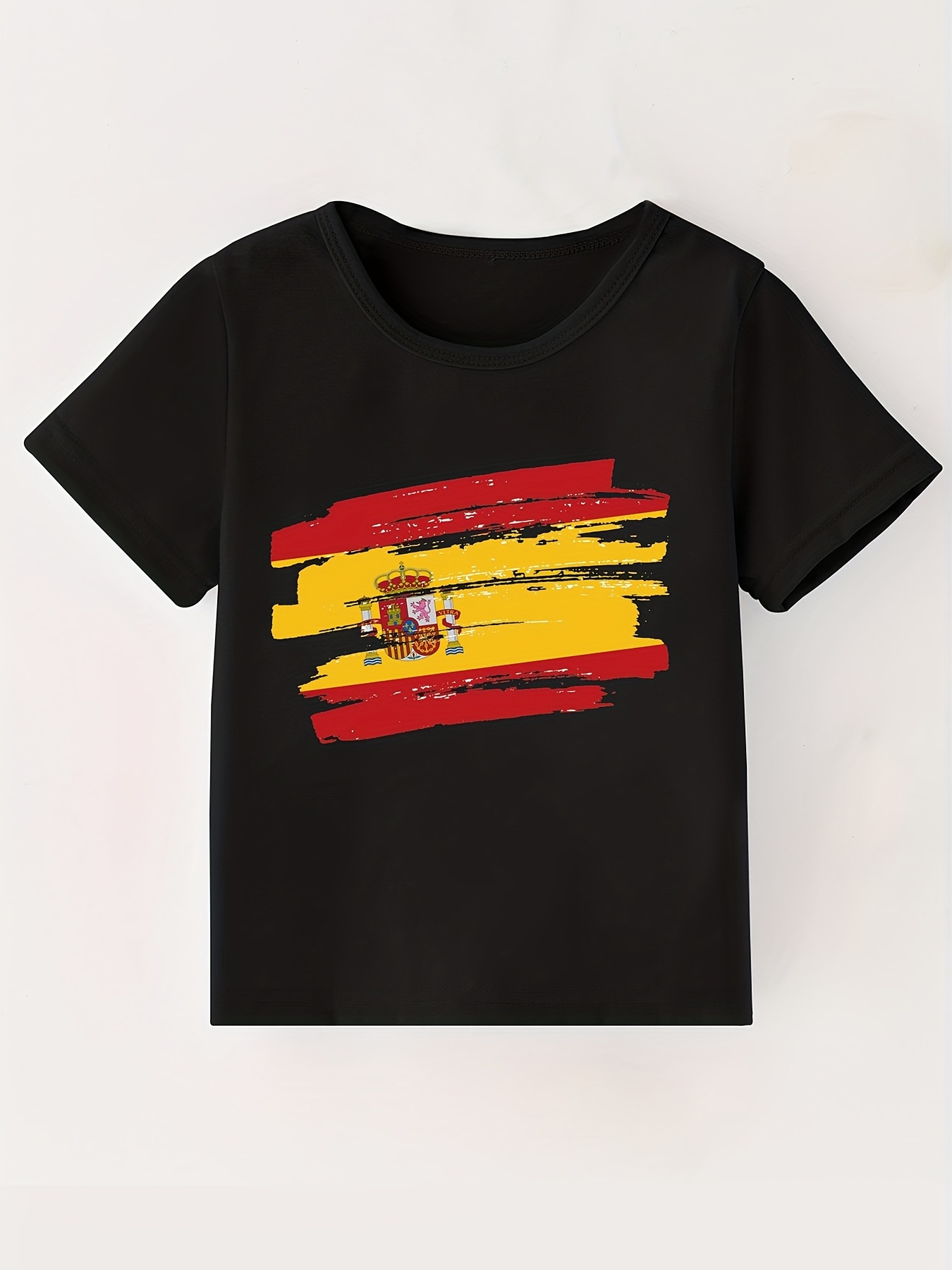 Camiseta niño bandera de España 