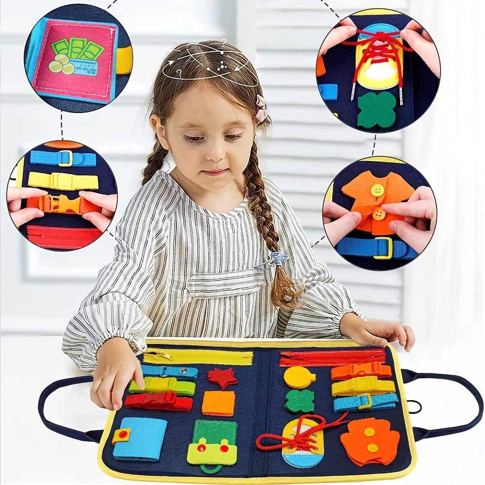 Christmas Toy for Preschoolers, Dressing Skills Educational Toy