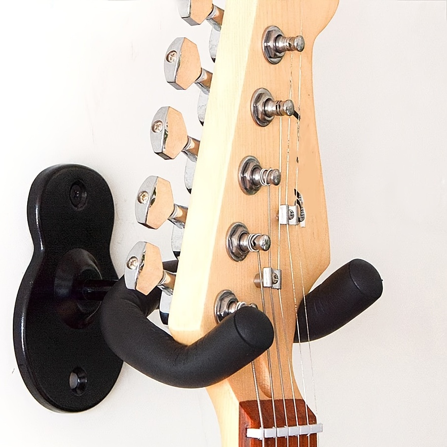 Guitar Wall Mount Guitar Hanger With Rotatable Soft Hook For - Temu