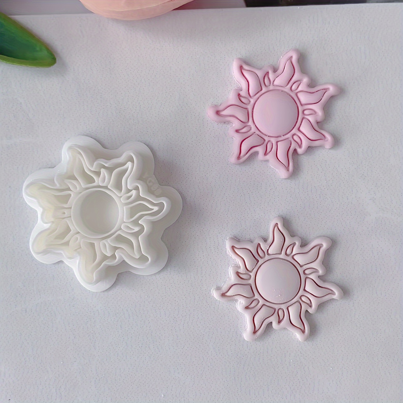 Soft Clay Earring Diy Mold, Creative Sun Hoop Soft Clay Earring Mold, Clay Cutting Tool, Handmade Craft Tool Yg88