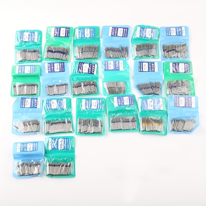 50pcs/bag Dental Teeth Polishing Burs Dental Diamond Polishers For Polishing Smoothing Teeth Polishers