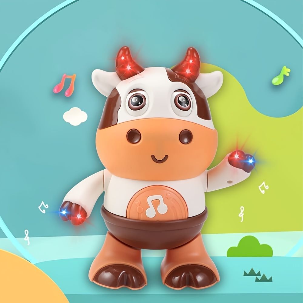 Baby Cow Musical Toys Toddlers Dancing Walking Cow Toys With Music And  Lights Interactive Learning Development Toy For Kids Boys Girls | Don't  Miss These Great Deals | Temu