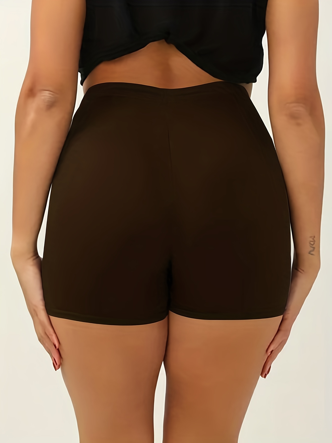 Sexy Skinny Biker Shorts Yoga Sports Workout Short Leggings - Temu