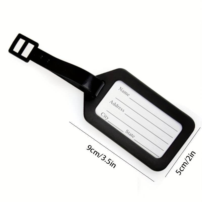 Plastic Pp Airplane Luggage Tag Luggage Hanging Tag Suitcase - Temu