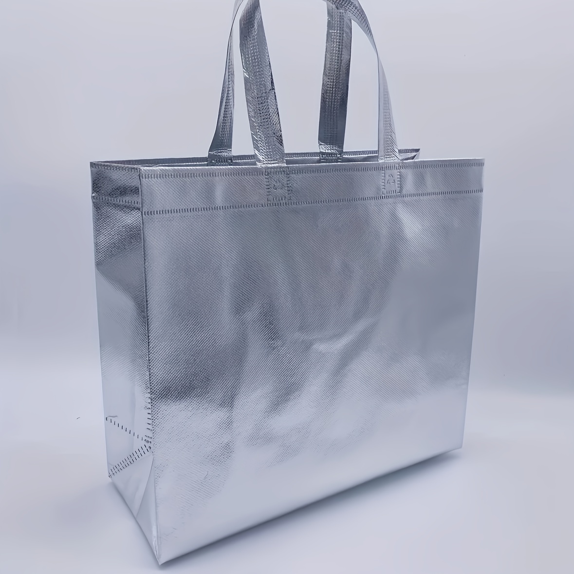 Monroe Mini Non-Woven Glitter Tote Bag