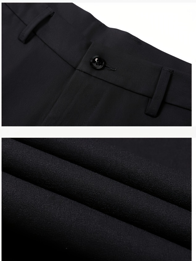 Men's Semi formal Stretch Suit Pants Fall Winter - Temu