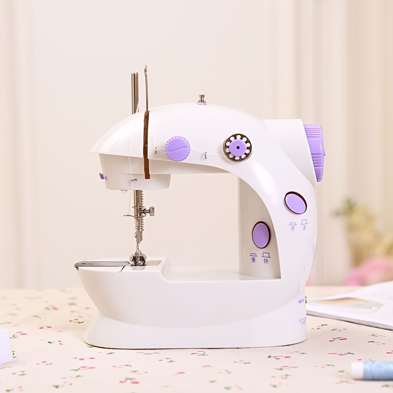 1pc Plastic Sewing Machine, Modern Letter Graphic Portable Mini Sewing  Machine For Sewing