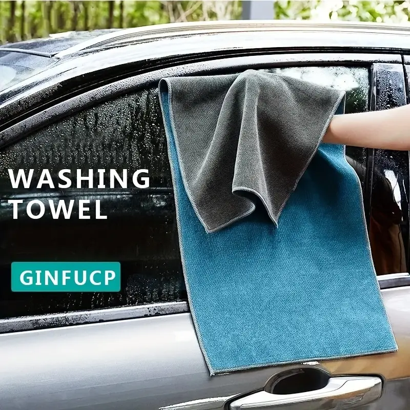 Asciugamano Lavaggio Auto Asciugamano In Microfibra Panno Pulizia E Asciugatura  Auto Panno Lavaggio Auto, Sconti
