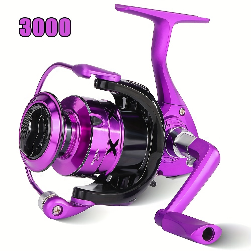 Sougayilang 5.2:1 Gear Ratio Spinning Fishing Reel 1000 7000