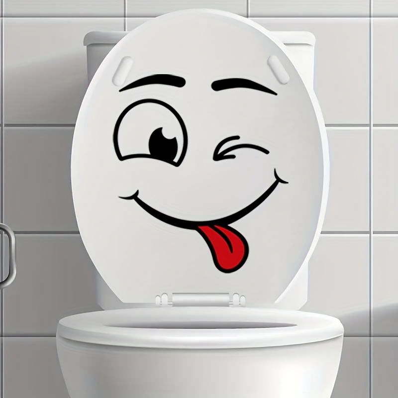 Bathroom wall sticker WC Smile