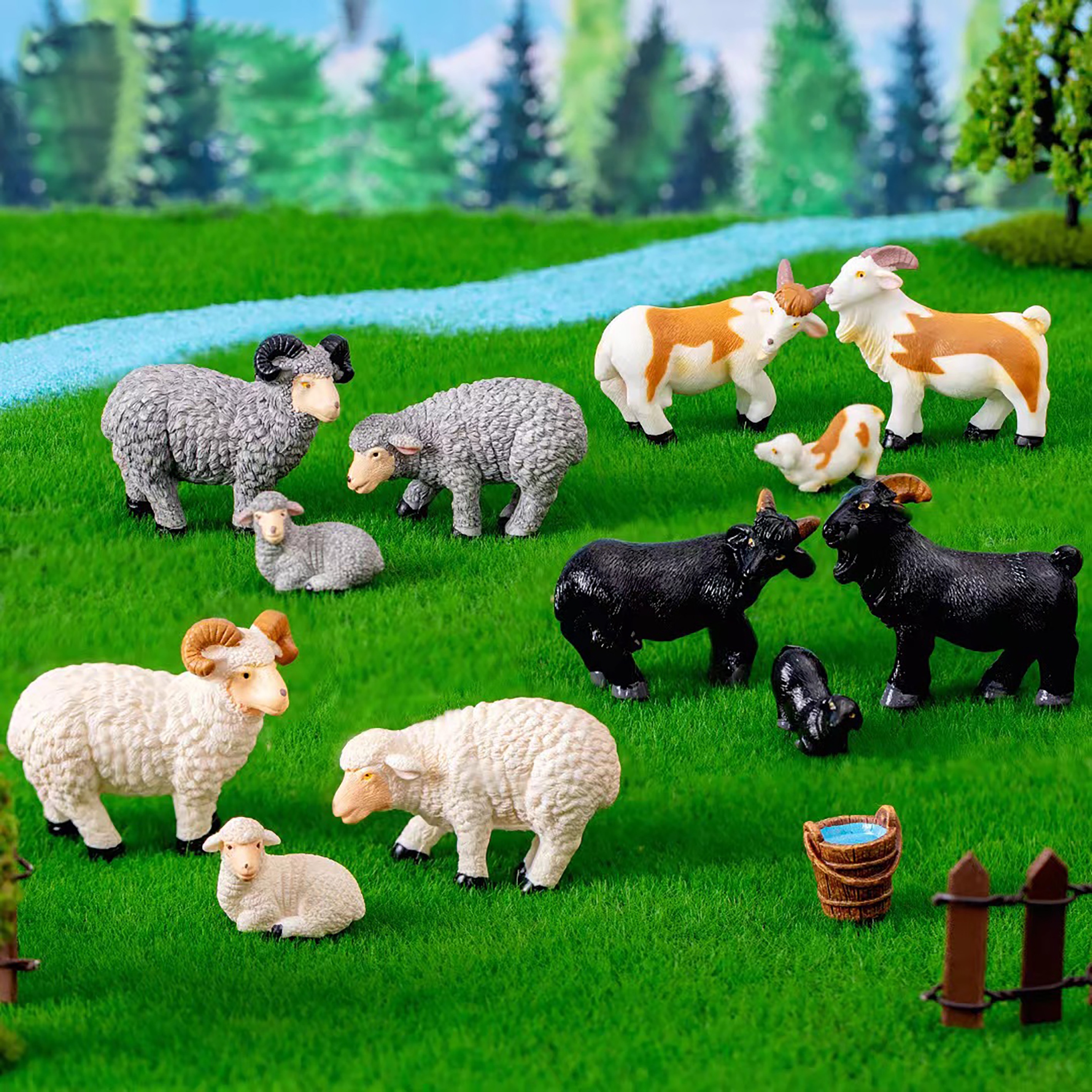 Cheval Figurine Jouet Simulation Collection De Jouets d'animaux Miniatures  Figurine Modélisme Cheval Jouet Modèle Animal Ornements pour La Maison  Accessoire (#1) : : Jeux et Jouets